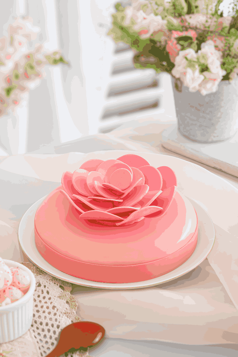 My Muse – Entremet Ôlong Vải Hoa Hồng