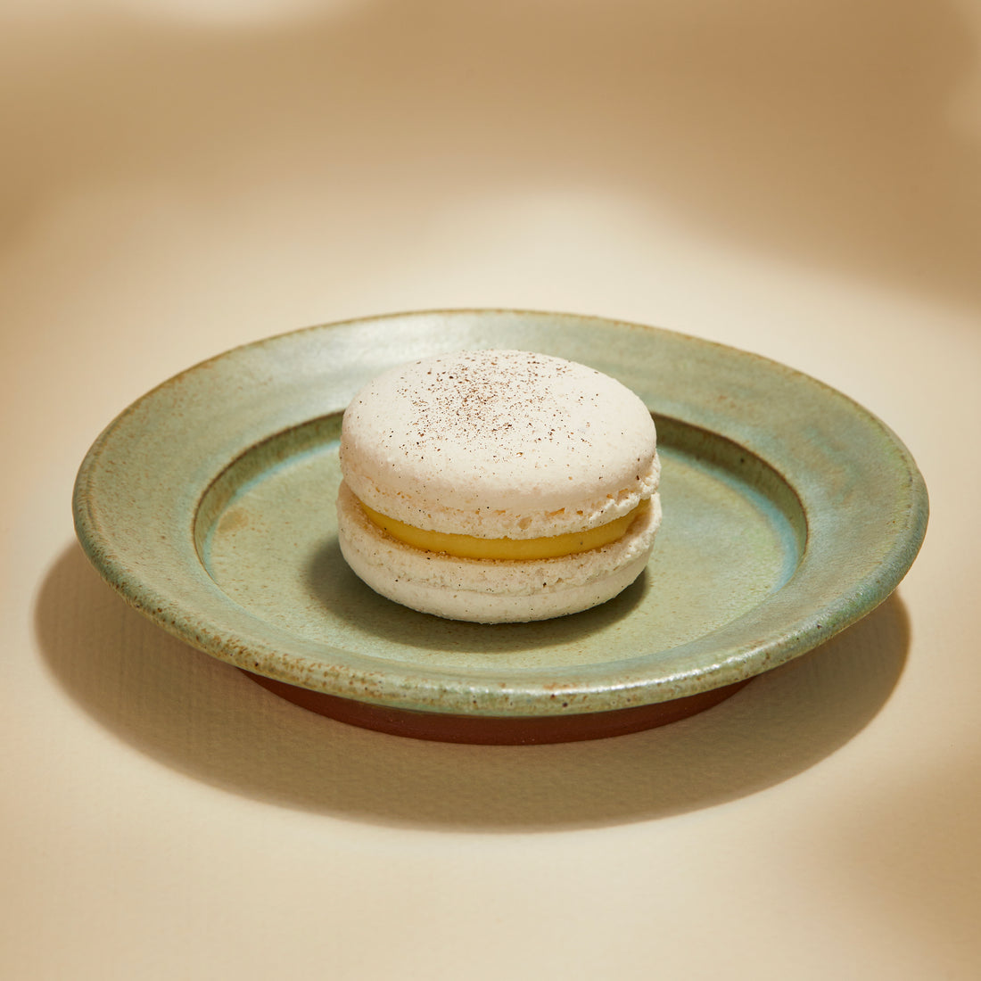 Bánh Macaron Đậu Trắng & Vani